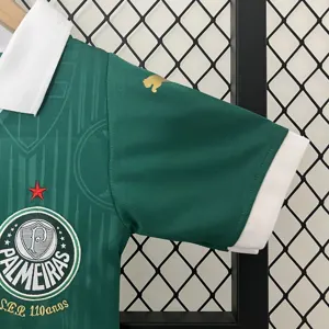 24-25 Palmeiras Home Kid Kits Children Sets Jersey Supplier Yupoo 8
