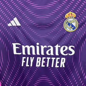 25-26 Real Madrid Purple Goalkeeper Kid Kits Youth Apparels AAAAJersey Wholesale Yupoo 9