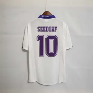97-98 Real Madrid home champions league white champions 9