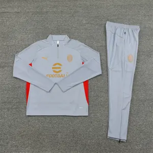 24-25 AC Milan Long Sleeve Training Suit Football Shirts 1