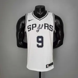 PARKER#9 Spurs White