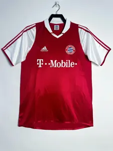 03-04 Bayern Munich Home Retro Kit Vintage Shirt Soccer AAAAJersey Yupoo