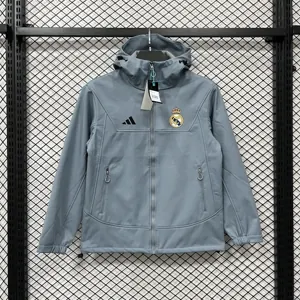 25-26 Real Madrid hardshell jacket Kit Football AAAAJersey Supply Yupoo 1