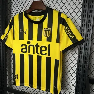 24-25 Penarol Home Kid Kits Youth Apparels Football AAAAJersey Yupoo 4