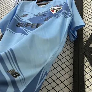25-26 Sao Paulo Goalkeeper Blue Shirt Soccer Uniform AAAAJersey Dropship Yupoo 2