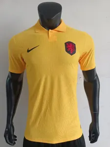 2025 Netherlands Yellow Polo Kit Player Version Soccer AAAAJersey Yupoo