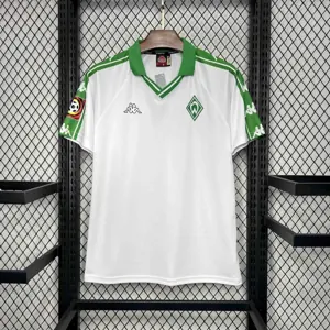 01-02 Werder Bremen Away Retro Kit Vintage Shirt AAAAJersey Supplier Yupoo