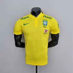 Brazil Low Neck POLO yellow