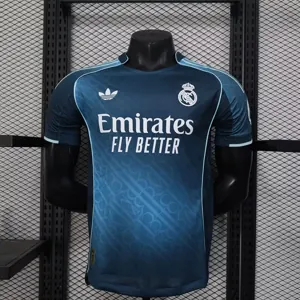 25-26 Real Madrid Blue Gradient Special Edition Kit Player Version Shirt AAAAJersey Wholesale Y