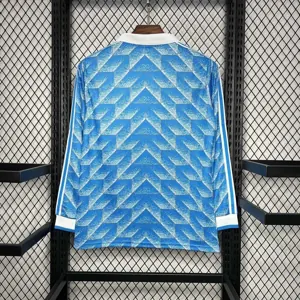 1988 East Germany Retro Long Sleeves Kit Vintage Shirt Sport AAAAJersey Yupoo 2