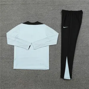 24-25 Barcelona Long Sleeve Training Suit Football Shirts 2
