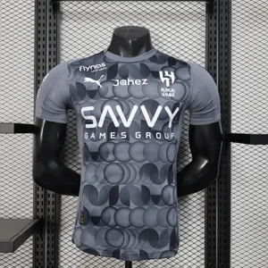 25-26 Al-Hilal Saudi Third Kit Player Version Soccer AAAAJersey Wholesale Yupoo