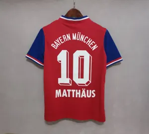 93-94 Bayern Munich home red blue 6