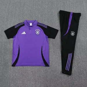 25-26 Germany Training Purple Polo Kit Soccer AAAAJersey Yupoo 1