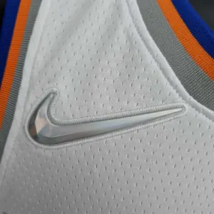 75th Anniversary Barrett #9 New York Knicks White NBA Jersey 1