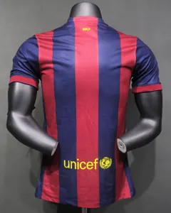 14-15 Barcelona Home Retro Kit Vintage Player Version Sino Shirt AAAAJersey Dropship Yupoo 5