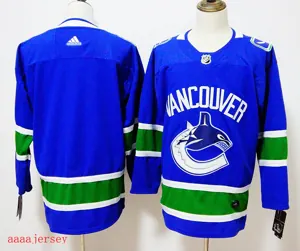 Vancouver Canucks ice hockey jersey M-3XL 温哥华加人队冰球服 2