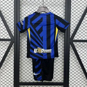 24-25 Inter Milan Home Kid Kits Youth Apparels Football AAAAJersey Yupoo 4