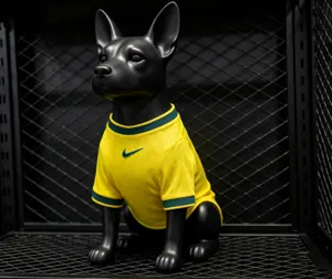 2026 World Cup Brazil Home Kit Pet Jersey Yupoo 3 2