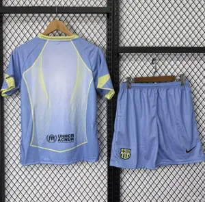 25-26 Barcelona Blue Special Edition Kid Kits Youth Apparels Soccer AAAAJersey Yupoo-1 2