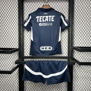24-25 Monterrey Home Kid Kits Youth Apparels Football AAAAJersey Yupoo 5