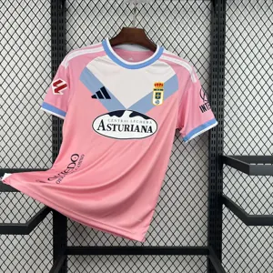 26-27 Real Oviedo Mens Third Kit Football T-Shirt AAAAJersey Supply Yupoo 9 4