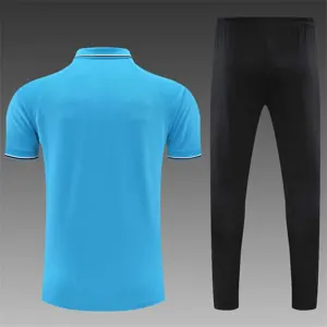 Polo Marseille sky blue stripes 5