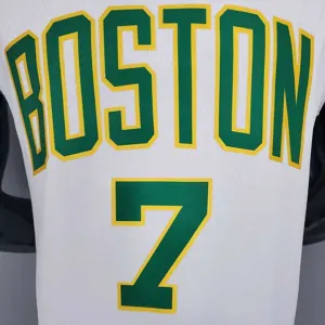 BROWN#7 Celtics White Platinum Limited 2