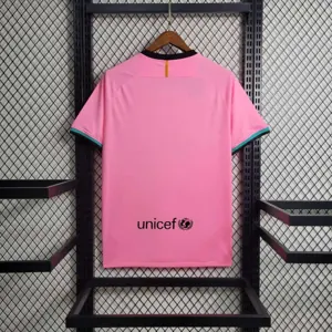 20-21 Barcelona Pink S-XXL Cheap Soccer Jerseys 2
