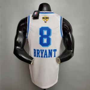 Retro night Bryant #8 Lakers white 5