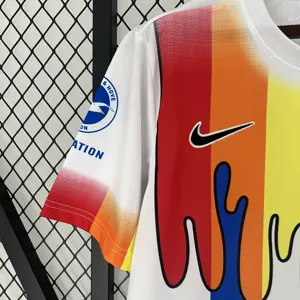 24-25 Brighton & Hove Albion Rainbow Laces Pre-Match Shirt AAAAJersey Supplier Yupoo 5