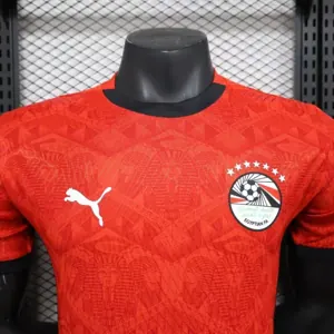 2025 Egypt Home Red Kit Player Version Football T-Shirt Sport ete AAAAJersey Supply Yupoo 4