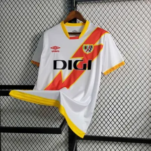 23-24 Rayo Vallecano Home S-XXL Soccer Jerseys 7