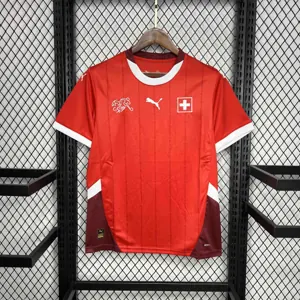 2024 Switzerland Home Kit UEFA Euro Uniform Jersey Supplier Yupoo