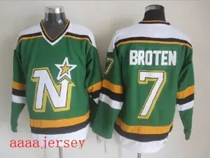 Dallas Stars retro ice hockey jersey M-3XL 达拉斯星队复古冰球服 4
