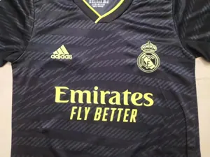 22-23 Real Madrid third away kids kit 1