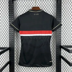 25-26 Woman Sao Paulo Second Away Lady Shirt Soocer Uniform AAAAJersey Dropship Yupoo 2