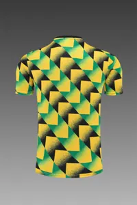 22-23 Arsenal Training Suit Short Sleeve Kit Yellow Camo 4