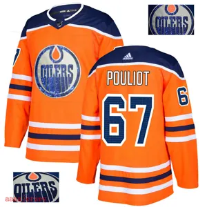 2018 Edmonton Oilers ice hockey jersey M-3XL 埃德蒙顿油人队时尚亮片款冰球服 5