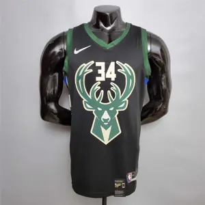 Antetokounmpo#34 Bucks Black