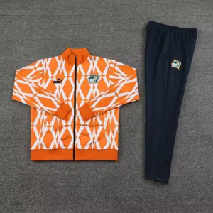 2023 Ivory Coast Orange Jacket Suits Football Tracksuit Yupoo 2