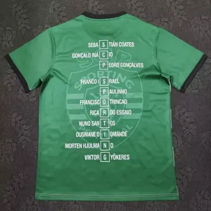 23-24 Sporting Lisbon Champion Kit Special Edition Soccer Uniform AAAAJersey Wholesale Yupoo 5