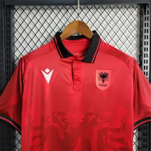 2024 Albania Home Kit UEFA Euro Shirt 4