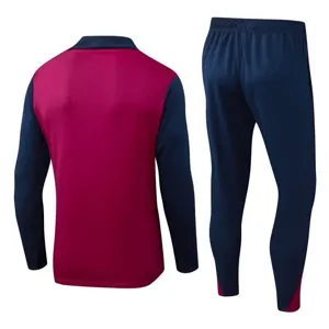 25-26 Barcelona Training Kit Soccer Half-Zip Suit AAAAJersey Supply Yupoo 4