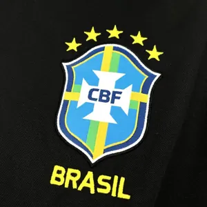 2026 Brazil Mens Pre-Match Kit Football Black T-Shirt AAAAJersey Supply Yupoo6 2