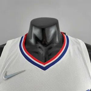 75th Anniversary WALL#11 Los Angeles Clippers NBA Jersey White 8