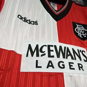 95-96 Rangers Away Retro Kit Vintage Shirt Sport AAAAJersey Yupoo 2