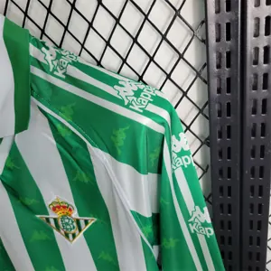 95-97 Retro Betis Home Long Sleeve Size S-XXL Soccer Jerseys 6
