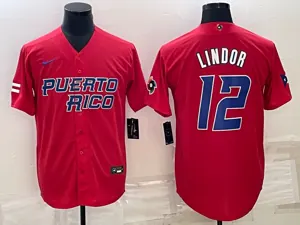 Puerto Rico 2023 World Cup Baseball Jerseys 11