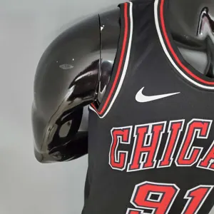 ROOMAN#91 Chicago Bulls black 6